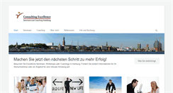 Desktop Screenshot of consultingexcellence.de