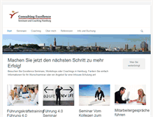 Tablet Screenshot of consultingexcellence.de